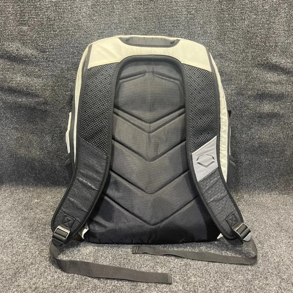 EvoShield WTV9100 Grandstand Bat Pack Baseball Softball Backpack Bag White Black